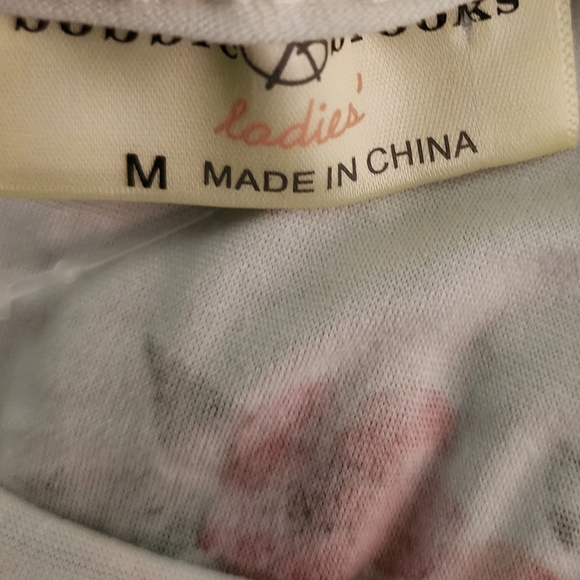 Bobbie Brooks Women’s Dress Knee Length Soft Flowey Pink Floral Boho Size Medium - Picture 5 of 9